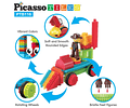 Picasso Tiles - Blocos de Cerdas - 116 peças