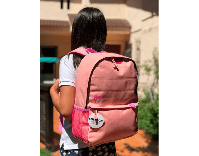 Mochila escolar para meninas - Happy Girl