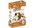 Jumping Clay - Beagle - My Pet Collection - Kit de argila para modelar ar seco