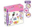 Jumping Clay - Conjunto de Princesa - Kit de argila para modelagem a seco