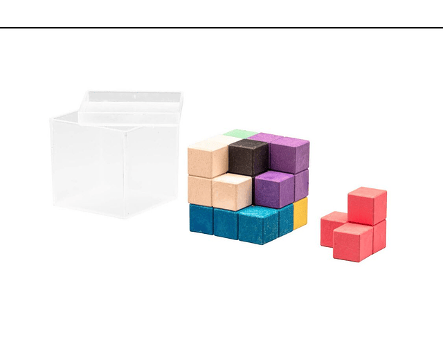 Wissner - Cubo SOMA - Elementos de 7 cores