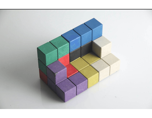 Wissner - Cubo SOMA - Elementos de 7 cores
