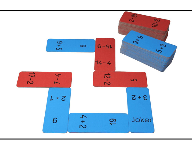 Wissner - Dominó - Adição e subtração no espaço numérico 20