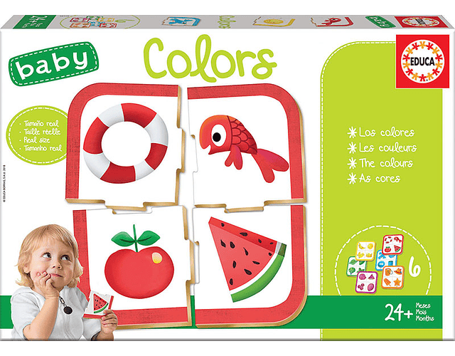 Educa - Puzzle Baby - Colors