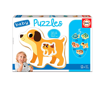 Educa - Puzzle Baby - Animais domésticos