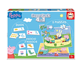 Educa - Super Pack 4 em 1 - Peppa Pig