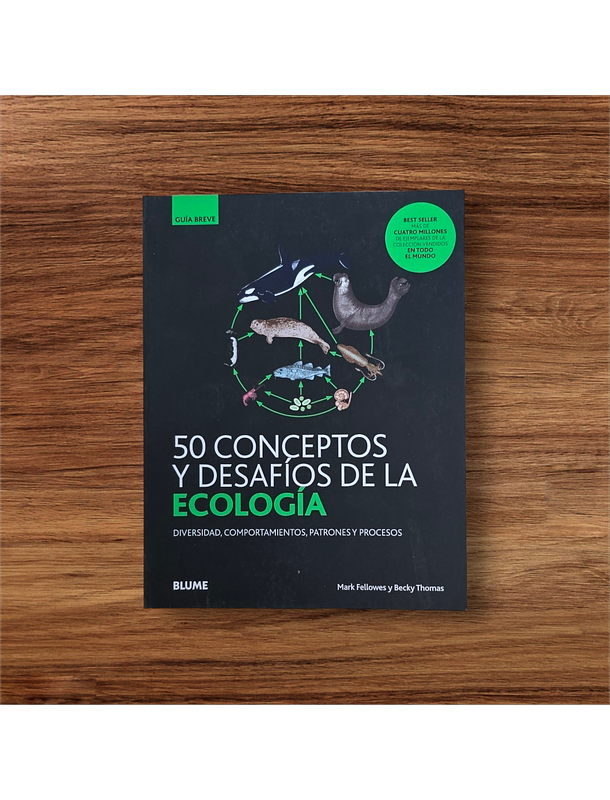 Libro 50 Conceptos Y Desafios De La Ecología (Guia Breve) // Mark Fellowes 1