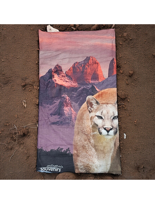 Bandana Puma Torres del Paine Purpura