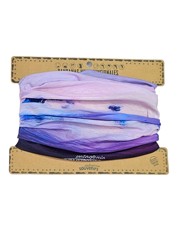 Bandana Wild Antartic Ballena Purpura 2