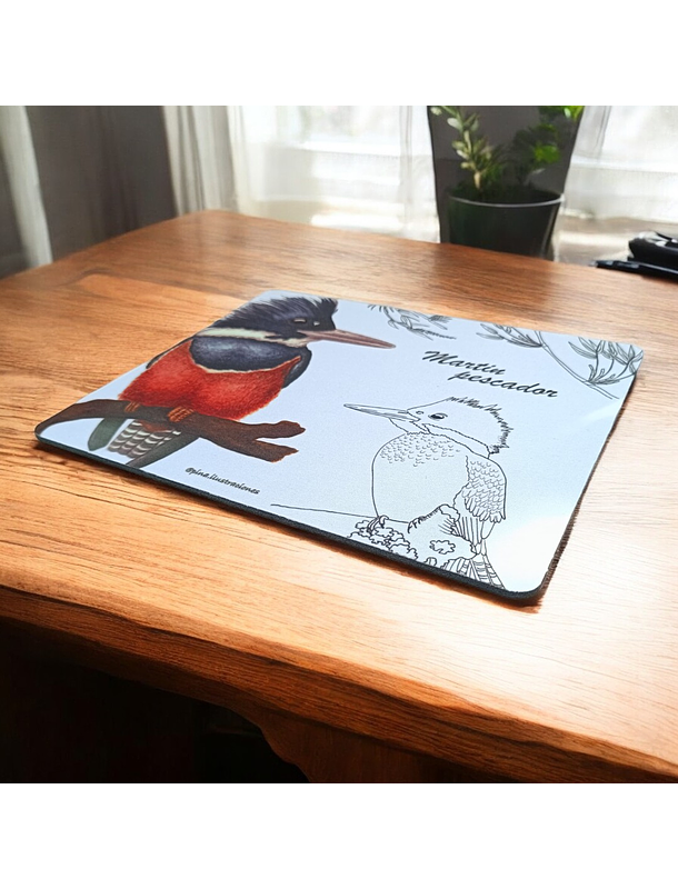 Mouse Pad 3 mm Martín Pescador 3