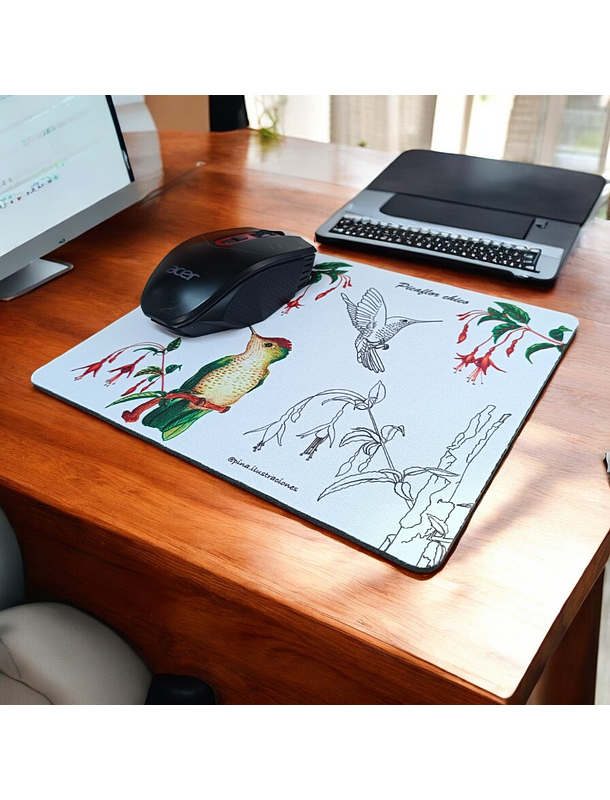 Mouse Pad 3 mm Colibri Chico 4