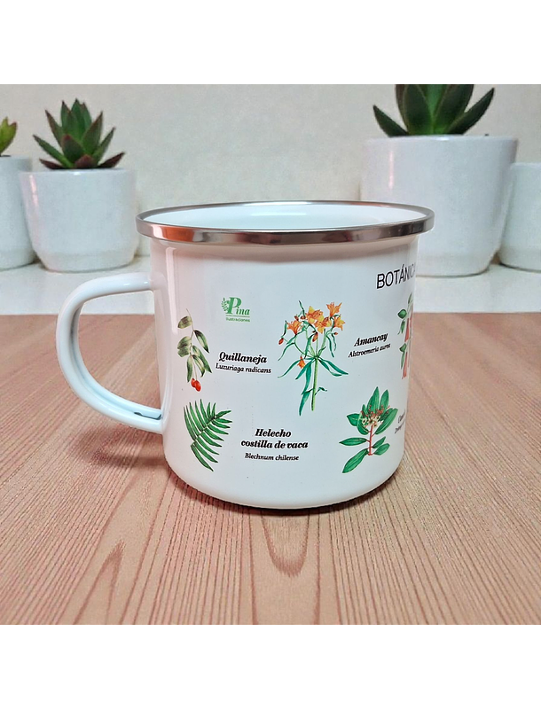 Tazón Enlozado 300 CC Botanica Chilena  3