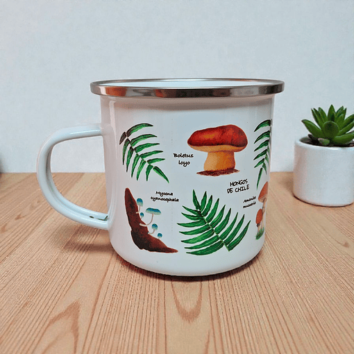 Tazón Enlozado 300 CC Hongos de Chile 