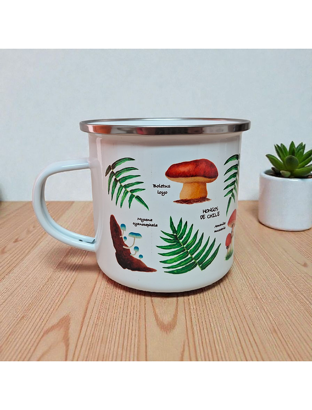 Tazón Enlozado 300 CC Hongos de Chile  1