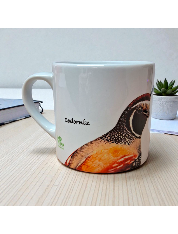 Taza Ceramica 160 CC Codorniz  1