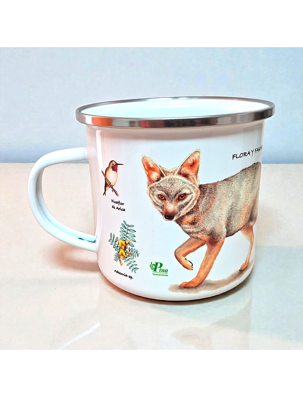 Tazón Enlozado 300 CC Flora y Fauna del Norte de Chile  1