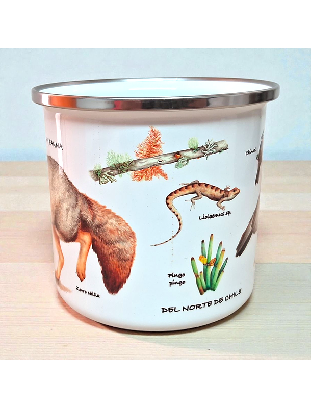 Tazón Enlozado 300 CC Flora y Fauna del Norte de Chile  3