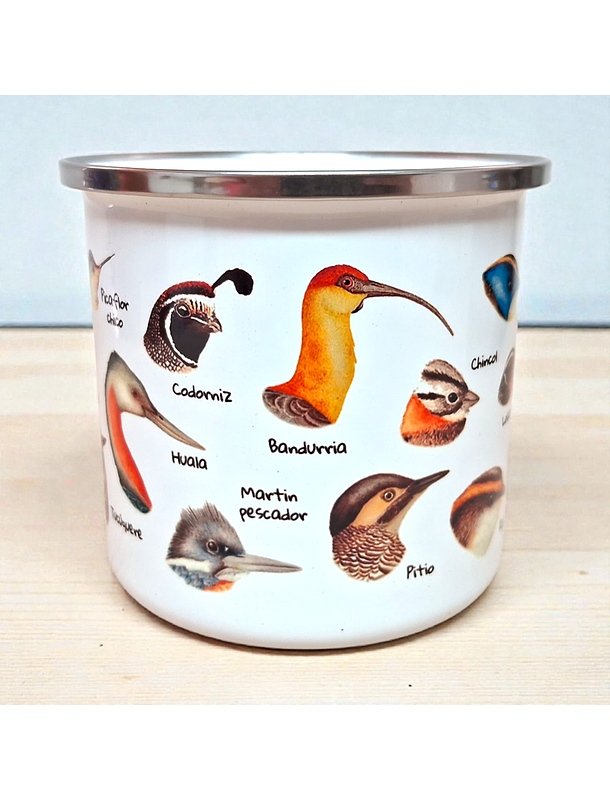 Tazón Enlozado 300 CC Aves del Sur. 2