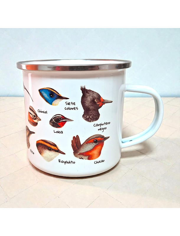 Tazón Enlozado 300 CC Aves del Sur. 1