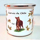 Tazón Enlozado 300 CC Ciervos de Chile  3