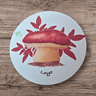 Posavasos de Madera Hongos de Chile  5