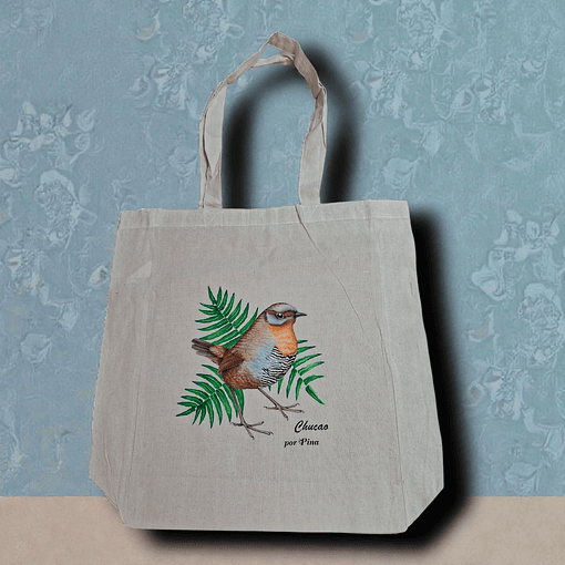 Bolsa Ecologica diseño Chucao