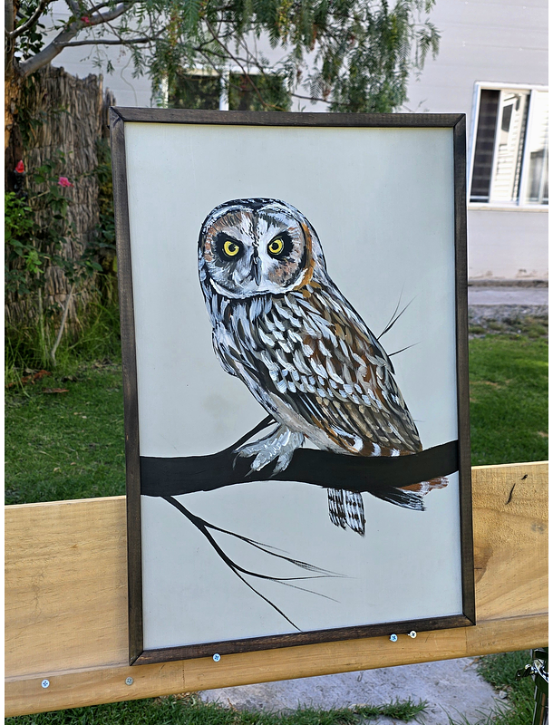 Cuadro Rama 2 Nuco acrílico a mano 40x60 3