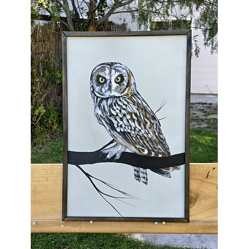 Cuadro Rama 2 Nuco acrílico a mano 40x60