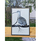 Cuadro Rama 2 Bandurrilla acrílico a mano 40x60 1