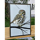 Cuadro Rama 4 Chuncho acrílico a mano 40x60 2