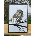 Cuadro Rama 4 Chuncho acrílico a mano 40x60 1