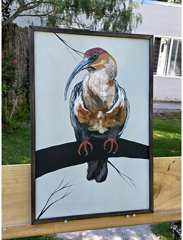 Cuadro Rama 1 Bandurría acrílico a mano 40x60 3