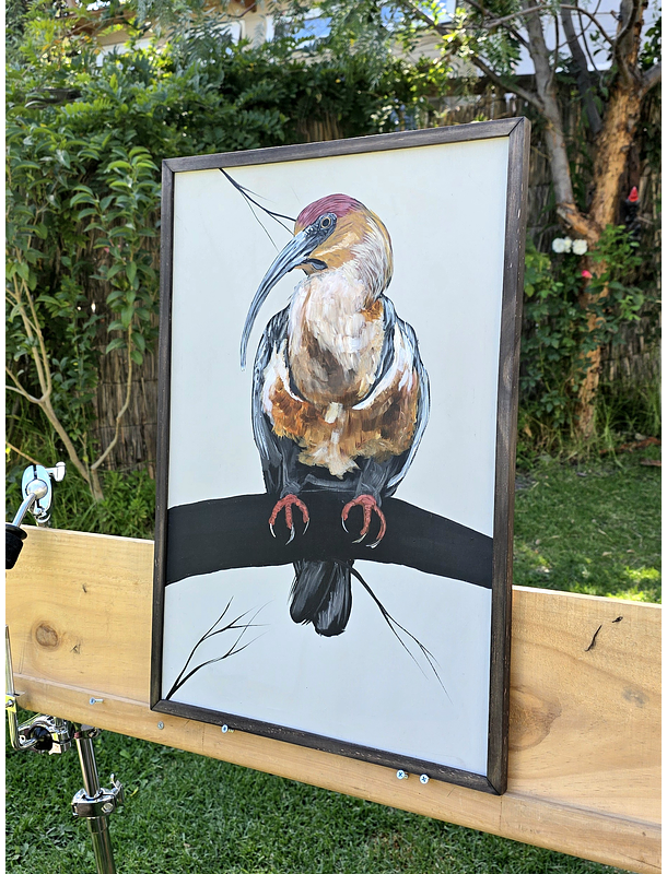 Cuadro Rama 1 Bandurría acrílico a mano 40x60 2