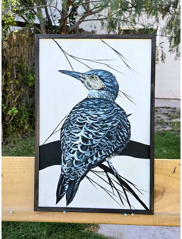 Cuadro Rama 1 Pitio acrílico a mano 40x60 1