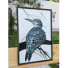 Cuadro Rama 1 Pitio acrílico a mano 40x60 2