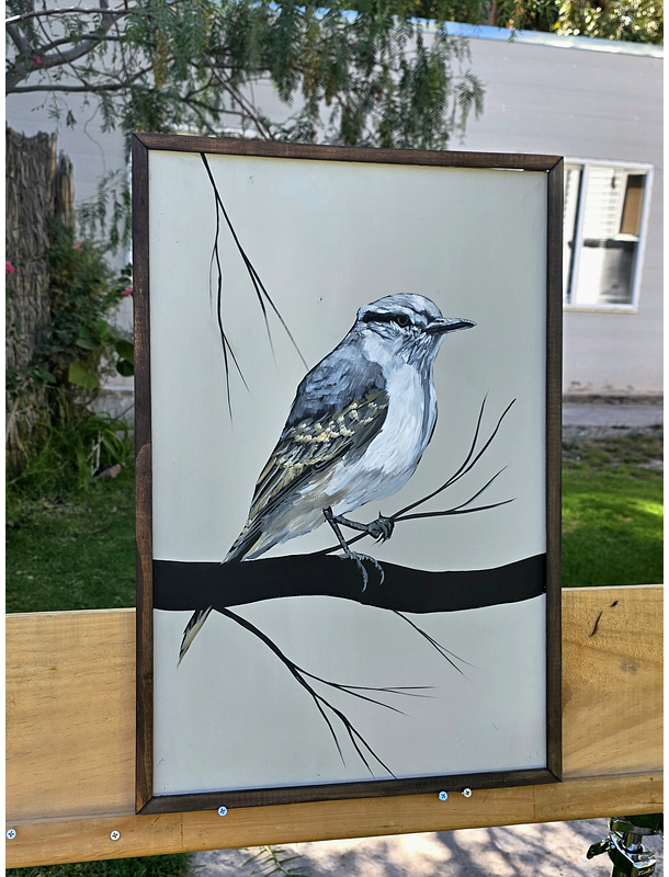 Cuadro Rama 2 Cenicienta Dormida acrílico a mano 40x60 3