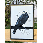 Cuadro Rama 2 Run Run acrílico a mano 40x60 1