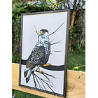 Cuadro Rama 2 Carancho acrílico a mano 40x60 3