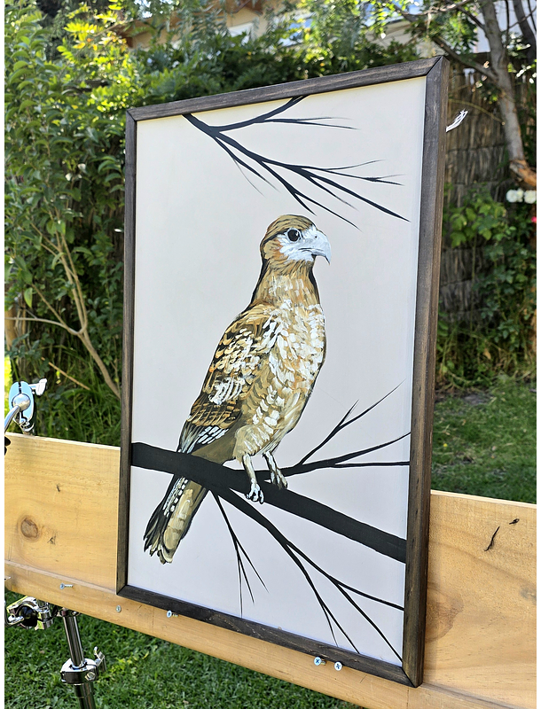 Cuadro Rama 4 Tiuque acrílico a mano 40x60 2