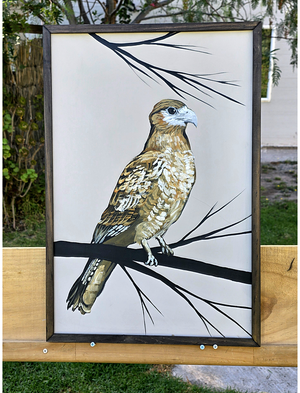 Cuadro Rama 4 Tiuque acrílico a mano 40x60 1