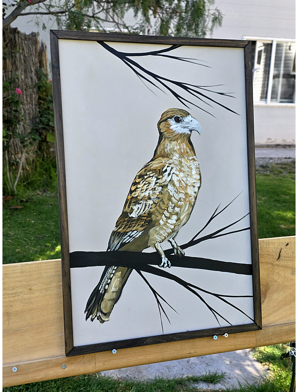 Cuadro Rama 4 Tiuque acrílico a mano 40x60 3