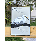 Cuadro Rama 1 Garza acrílico a mano 40x60 1