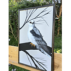 Cuadro Rama 1 Halcón Bailarin acrílico a mano 40x60 3