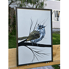 Cuadro Rama 3 Cachudito acrílico a mano 40x60 2