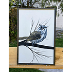 Cuadro Rama 3 Cachudito acrílico a mano 40x60 1