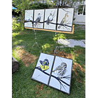 PACKS 3 CUADROS TELA ACRILICO A MANO 2