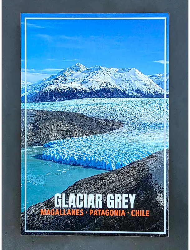 Postal con Lacado Queulat - Patagonia 