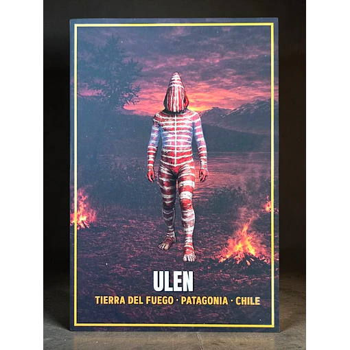 Postal con Lacado Ulen - Espíritu Selk´nam
