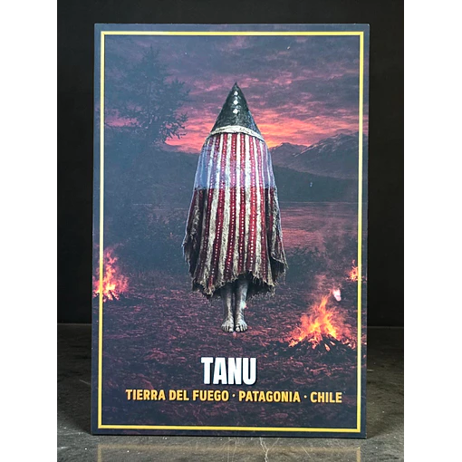 Postal con Lacado Tanu - Espíritu Selk´nam