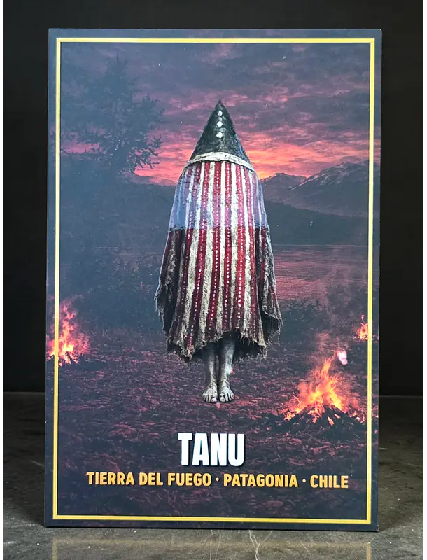 Postal con Lacado Tanu - Espíritu Selk´nam